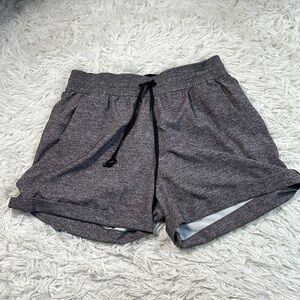 Lululemon Spring Break Away Short *4-way Stretch 3" Heather Lux Multi Black